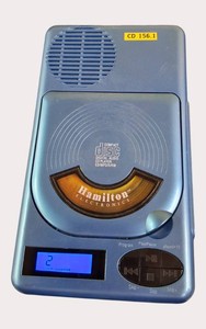 Classroom Favorite HamiltonBuhl Portable CDMP3 Player with Built-In Speaker  Tested Working  School Surplus