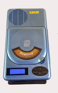 Music On the Move HamiltonBuhl HACX-205 Portable CDMP3 Player with LCD Display  Tested & Working