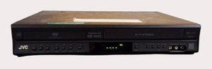 JVC HR-XVC16BU DVDVCR Combo Player  Hi-Fi Stereo  Progressive Scan  Tested Power On