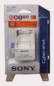 NEW Sony BC-TRN2 Cyber-shot Battery Charger  Genuine OEM  Factory Sealed