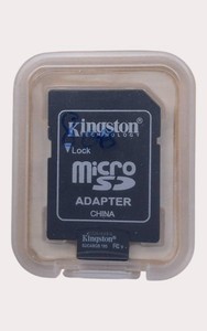 Kingston microSD to SD Card Adapter  Storage Card Adapter with Protective Case