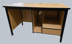 Heavy-Duty Metal Desk  60 x 30 Work Surface  36 Tall