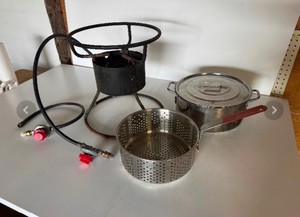 Portable Outdoor Cooker Set