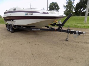 2002 Crownline, with Mercury 5.0 and 2023 Shorland'r like new Trailer