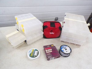 Tackle Boxes and Fishing Line