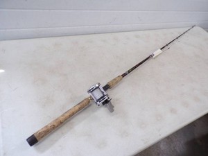 Musky Rod and Reel Fenwick HMG Graphite 5'9" Rod with Abu Garcia Ambassador 6500c3 Reel and 80# Tuf Line