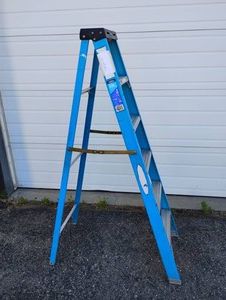 6' Werner Fiberglass Step Ladder