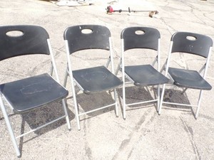 4 Folding Chairs