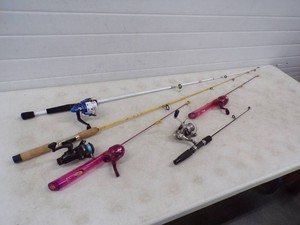 5 Rods and reels