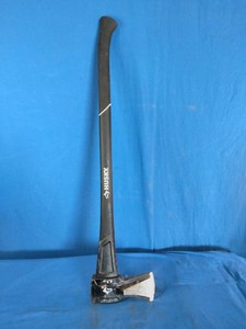 Husky 4.5 lb. Splitting Maul with a 34-inch fiberglass handle.