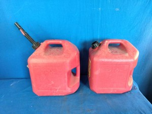 (2) 5 Gallon Gas Cans