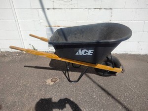 Ace Hardware Poly Residential Wheelbarrow.