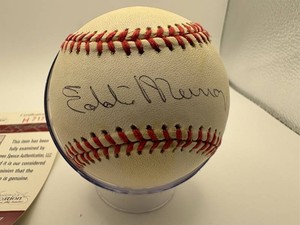 Eddie Murray Autographed Baseball, Authenticated by JSA, Comes With Sticker and Certificate of Authenticity