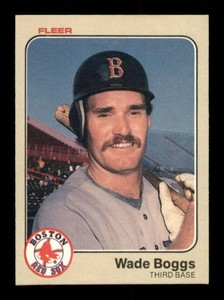 1983 Fleer - Wade Boggs #179 (RC) Rookie Card