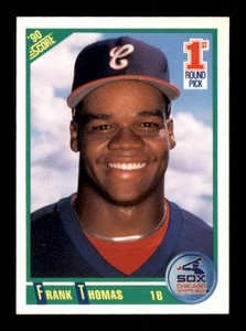 1990 Score Frank Thomas #663 Rookie Card