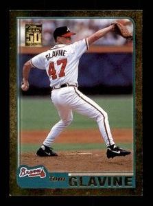 2001 Topps - Tom Glavine #146 Gold 2001
