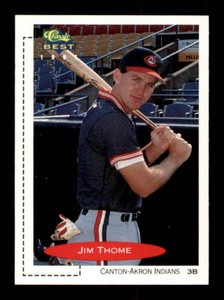 1991 Classic Best Minor League - Jim Thome #195 (RC) Rookie Card