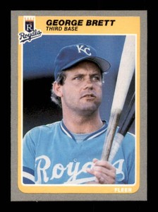 1985 Fleer - George Brett #199 Vintage Baseball Card