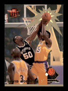 1992-93 Fleer Ultra - Rejector David Robinson #5 Insert Card