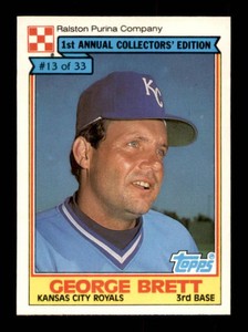 1984 Topps Ralston Purina - George Brett #13