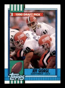 1990 Topps - Jeff George #298 (RC) Rookie Card