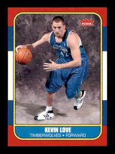 2008 Fleer Kevin Love Rookie Card