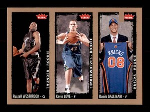 2009 Fleer Kevin Love and Russell Westbrook Rookie Card