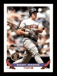 1993 Topps - Kent Hrbek #9 Colorado Rockies Inaugural Season Version Rare