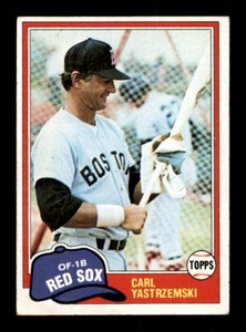 1981 Topps - Carl Yastrzemski #110 Vintage Baseball Card