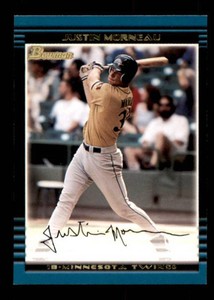 2002 Topps Justin Morneau Rookie Card Twins