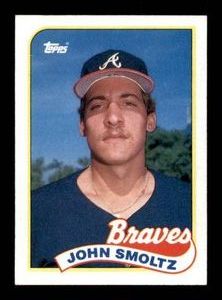 1989 Topps - John Smoltz #382 Rookie Card