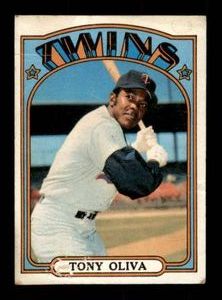 1972 Topps - Tony Oliva #400 Vintage Twins Baseball Card