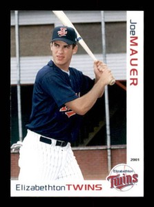 2001 Grandstand Joe Mauer Rookie Card