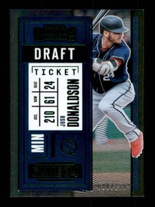 2020 Panini Contenders - Josh Donaldson #42 Green