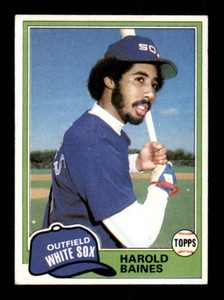 1981 Topps - Harold Baines #347 Rookie Card