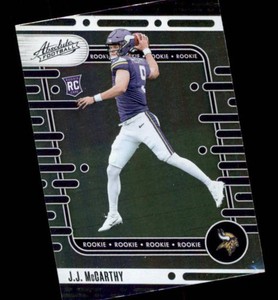 2024 Panini Absolute - Rookies J.J. McCarthy #110 (RC) Rookie Card