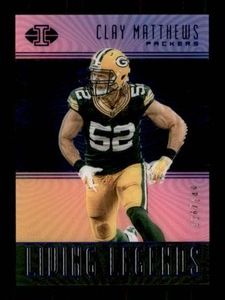 2018 Panini Illusions - Living Legends Clay Matthews #LL-CM Blue 149