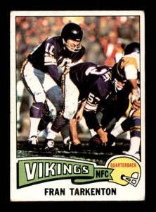1975 Topps - Fran Tarkenton #400