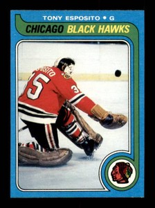 1979-80 Topps - Tony Esposito #80 Vintage Hockey Card