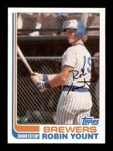 1982 Topps - Robin Yount #435 Vintage Baseball Card