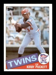 1985 Topps - Kirby Puckett #536 Rookie Card Minnesota Twins