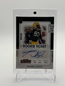 2021 Panini Contenders Tedarrell Slaton #222