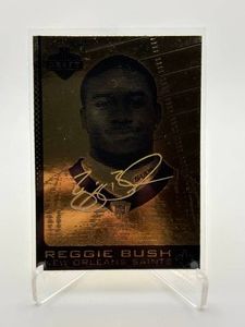 Reggie Bush NFL Draft Gold Parallel Serial #d 619