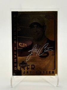 Jay Cutler NFL Draft Gold Parallel Serial #d 2006