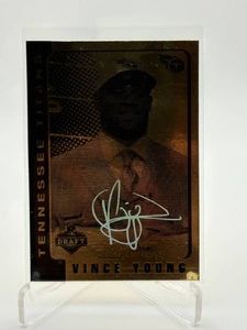 Vince Young NFL Draft Gold Parallel Serial #d 2006