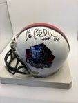 Carl Eller 2004 Hall of Fame Mini Helmet, Minnesota Vikings Legend Hall of Famer Purple People Eater