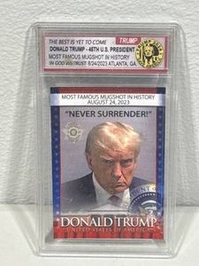 Trump Mugshot Photo in Mint Condition