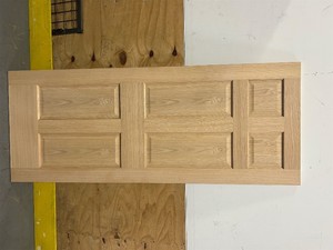 Unfinished 6 Panel Interior Door Slab 80 x 32 x 1-34