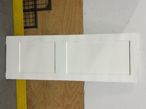 2 Panel Unfinshed Door 27-34 x 80-14 x 1-38