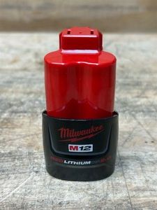 Milwaukee M12 REDLITHIUM Compact 2.0Ah Battery, Model# 48-11-2420 Msrp $69.00